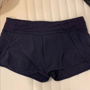 Lululemon navy blue shorts size 12